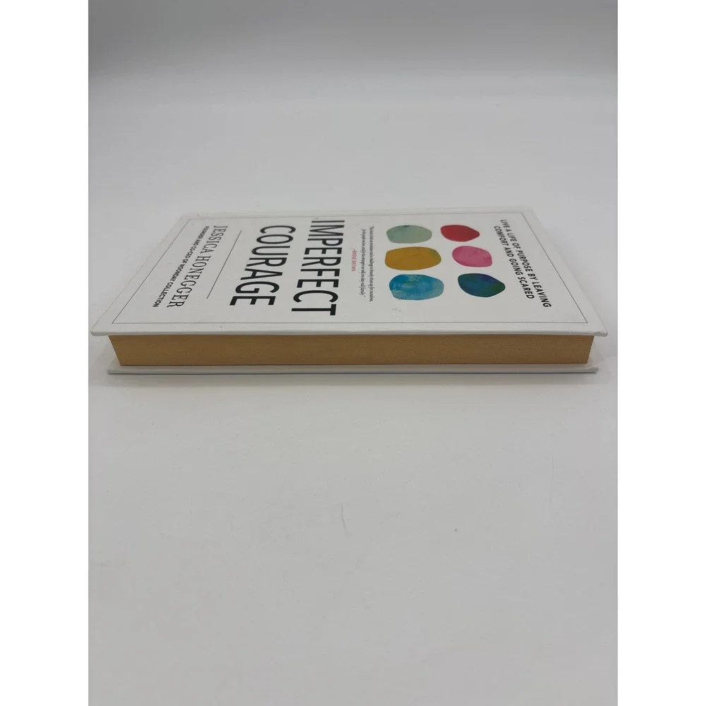 Imperfect Courage Jessica Honegger Author Self Help Business Motivation‎ Book